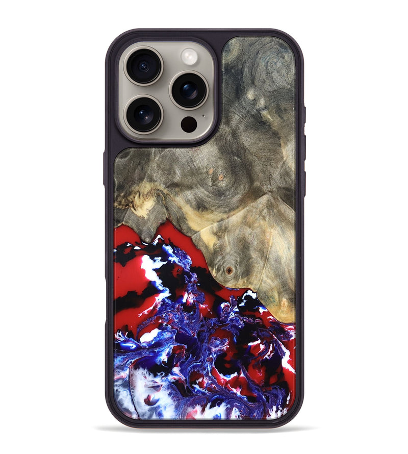 iPhone 16 Pro Max Wood Phone Case - Connie (Merica, 820462)
