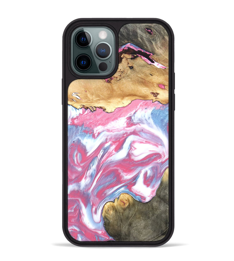 iPhone 12 Pro Max Wood Phone Case - Rosalyn (Merica, 820463)