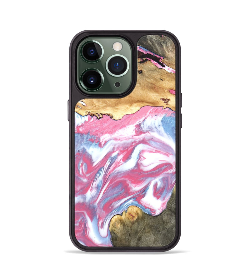 iPhone 13 Pro Wood Phone Case - Rosalyn (Merica, 820463)