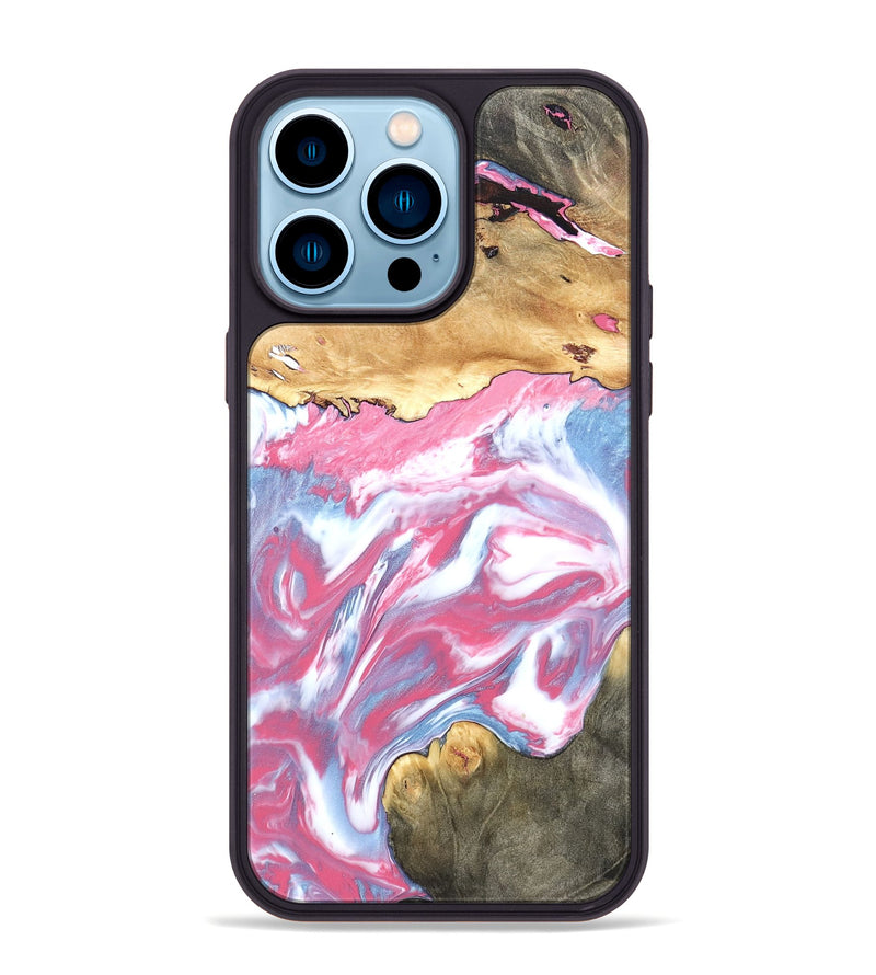 iPhone 14 Pro Max Wood Phone Case - Rosalyn (Merica, 820463)