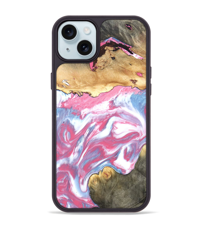iPhone 15 Plus Wood Phone Case - Rosalyn (Merica, 820463)