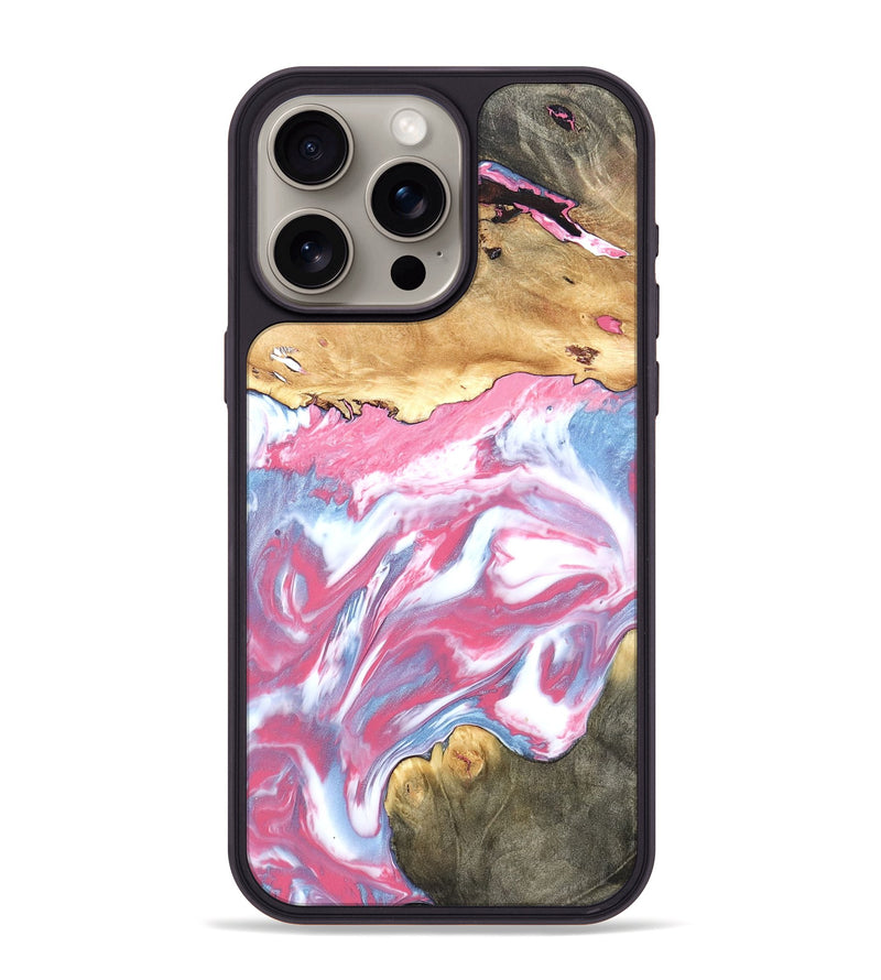 iPhone 15 Pro Max Wood Phone Case - Rosalyn (Merica, 820463)