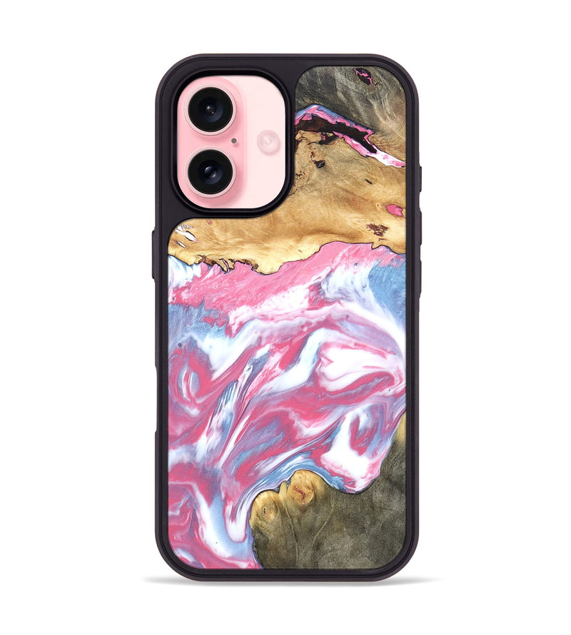 iPhone 16 Wood Phone Case - Rosalyn (Merica, 820463)