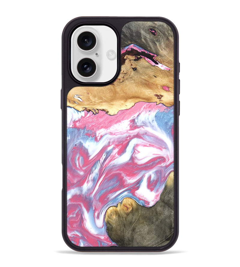 iPhone 16 Plus Wood Phone Case - Rosalyn (Merica, 820463)