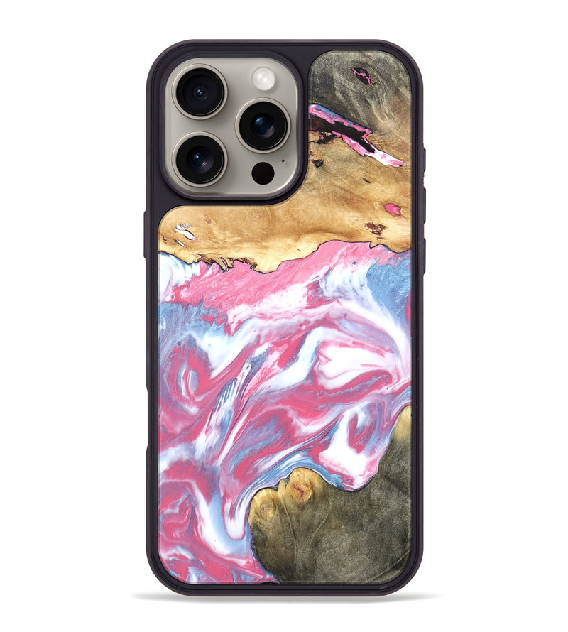 iPhone 16 Pro Max Wood Phone Case - Rosalyn (Merica, 820463)