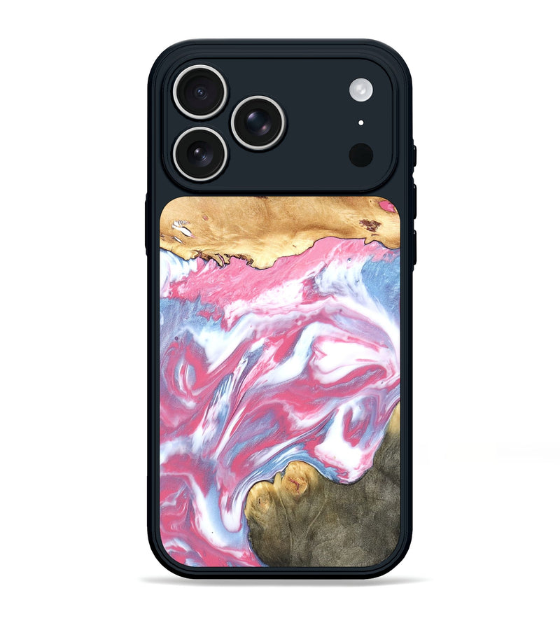 iPhone 17 Pro Max Wood Phone Case - Rosalyn (Merica, 820463)