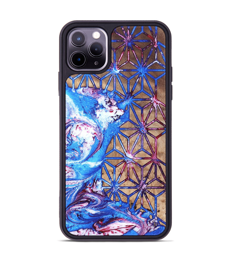 iPhone 11 Pro Max Wood Phone Case - Adriane (Merica, 820464)