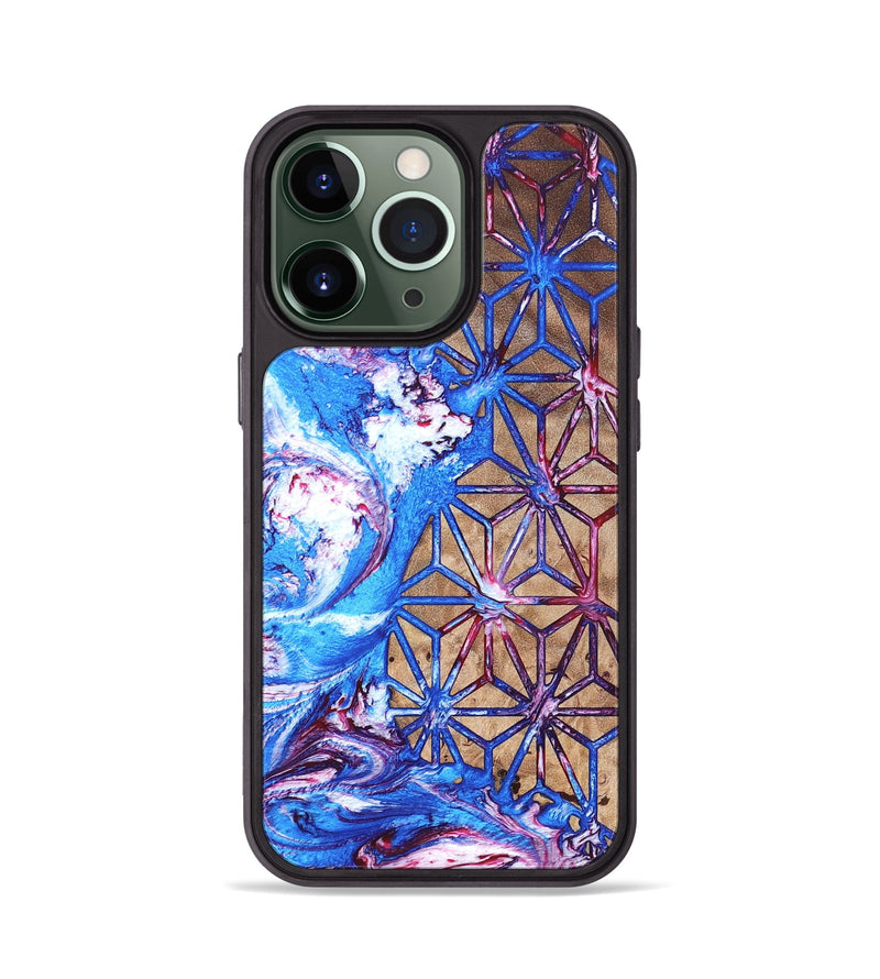 iPhone 13 Pro Wood Phone Case - Adriane (Merica, 820464)