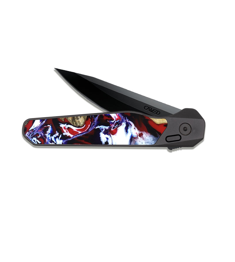 EDC Dark Slate Wood Pocket Knife - Rufus (Merica, 820465)
