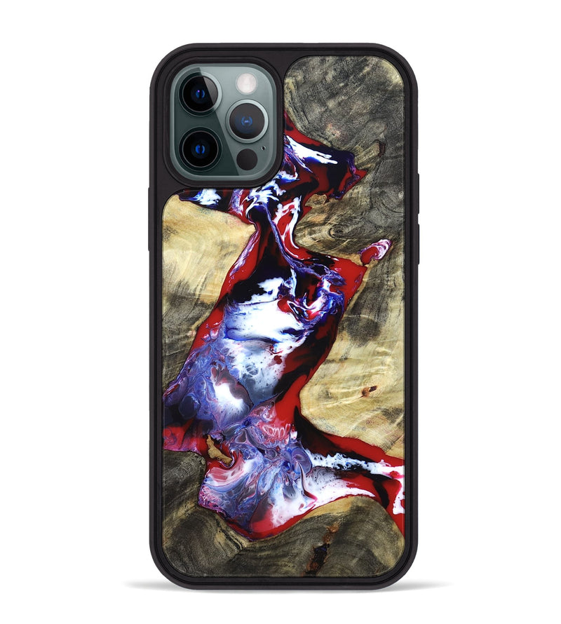 iPhone 12 Pro Max Wood Phone Case - Rufus (Merica, 820465)