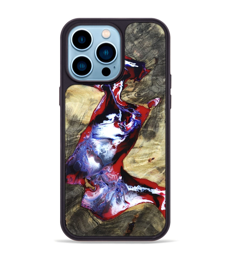 iPhone 14 Pro Max Wood Phone Case - Rufus (Merica, 820465)