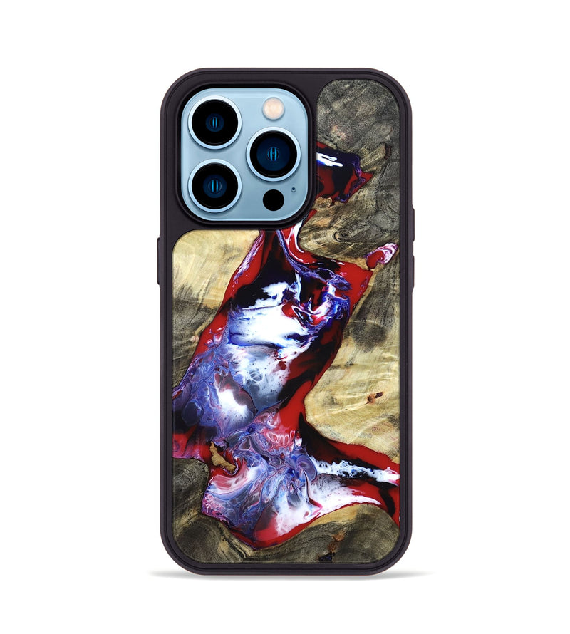 iPhone 14 Pro Wood Phone Case - Rufus (Merica, 820465)