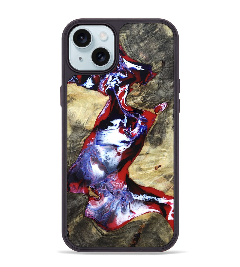 iPhone 15 Plus Wood Phone Case - Rufus (Merica, 820465)