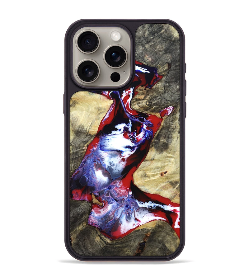 iPhone 15 Pro Max Wood Phone Case - Rufus (Merica, 820465)