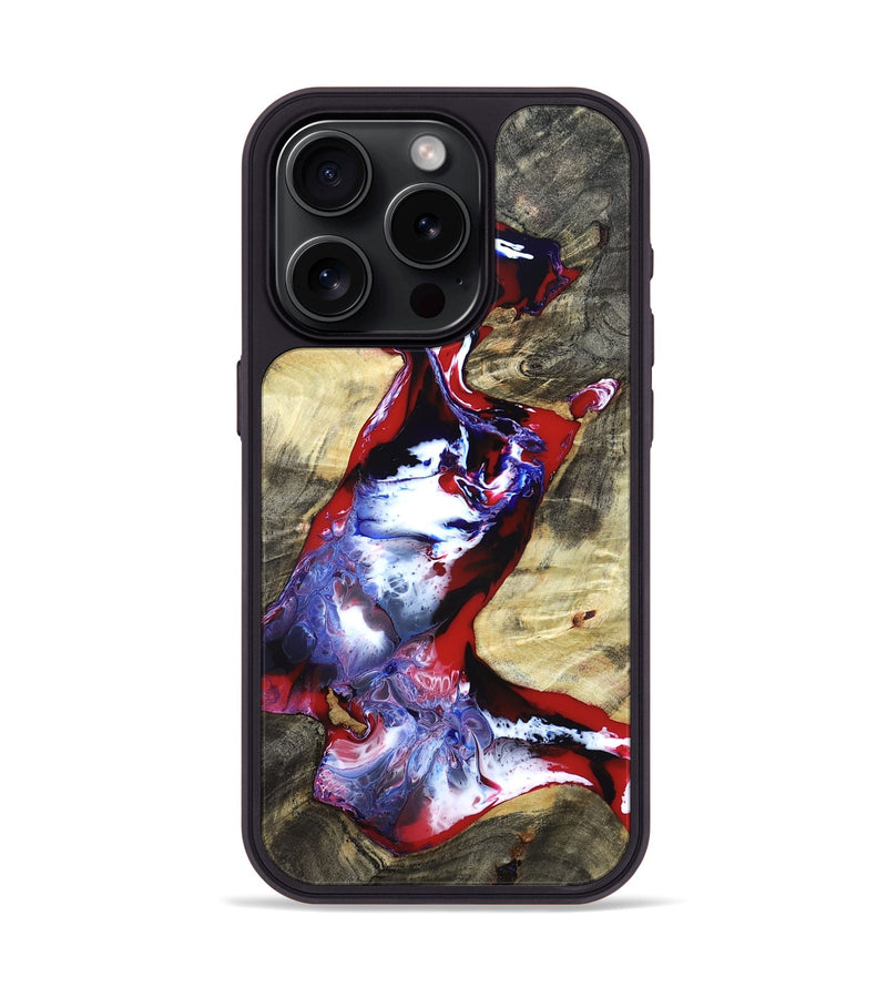 iPhone 15 Pro Wood Phone Case - Rufus (Merica, 820465)