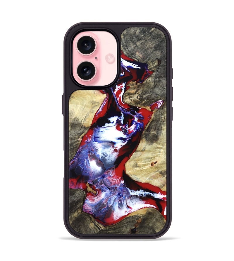 iPhone 16 Wood Phone Case - Rufus (Merica, 820465)