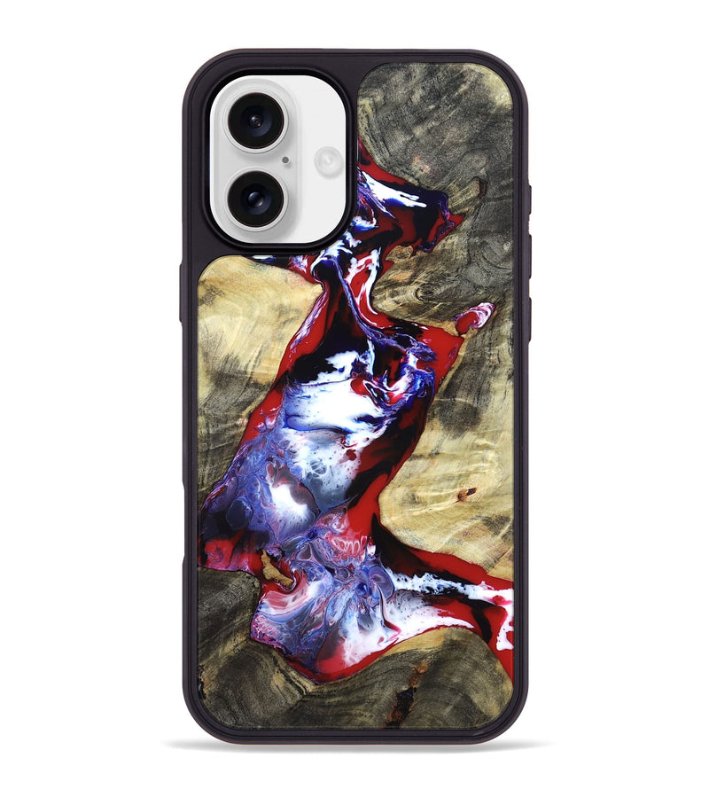 iPhone 16 Plus Wood Phone Case - Rufus (Merica, 820465)