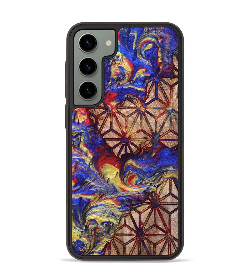 Galaxy S23 Plus Wood Phone Case - Davion (Merica, 820467)