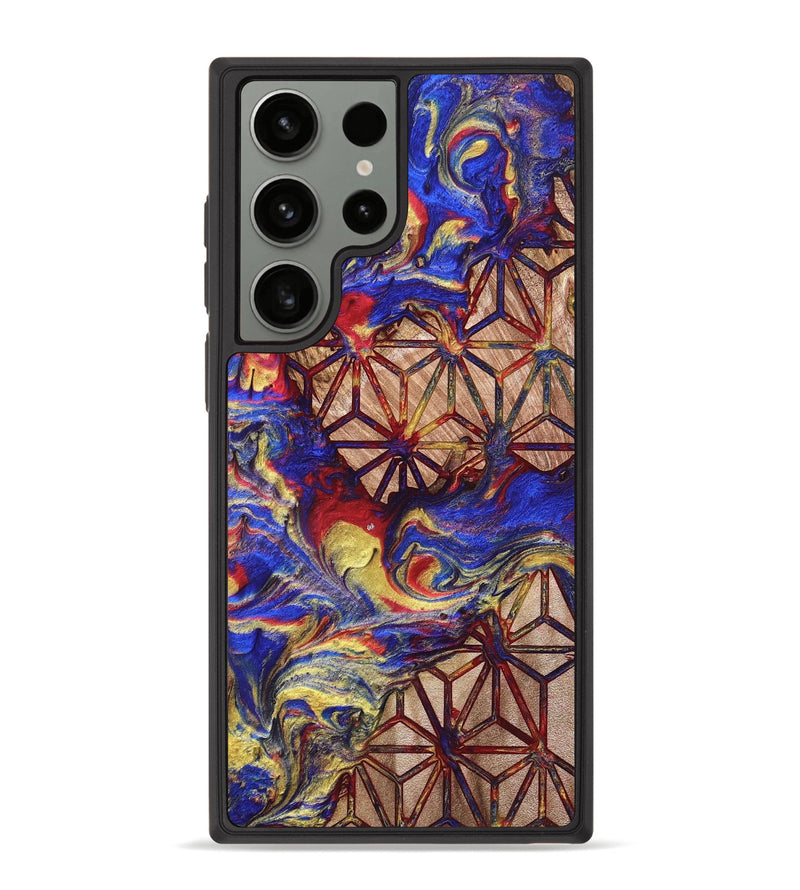 Galaxy S23 Ultra Wood Phone Case - Davion (Merica, 820467)