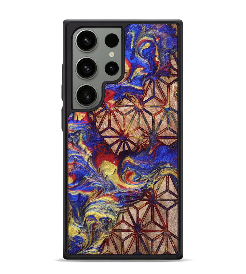 Galaxy S24 Ultra Wood Phone Case - Davion (Merica, 820467)