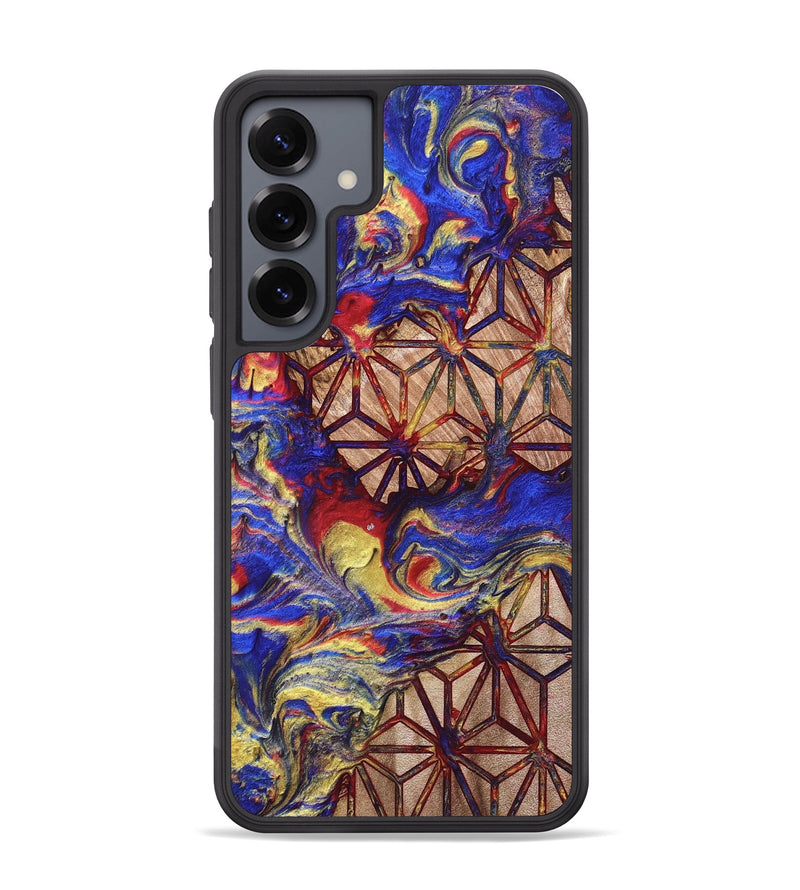 Galaxy S25 Plus Wood Phone Case - Davion (Merica, 820467)