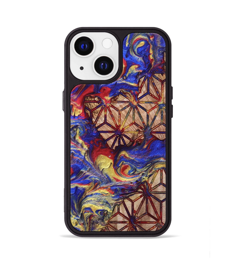 iPhone 13 Wood Phone Case - Davion (Merica, 820467)