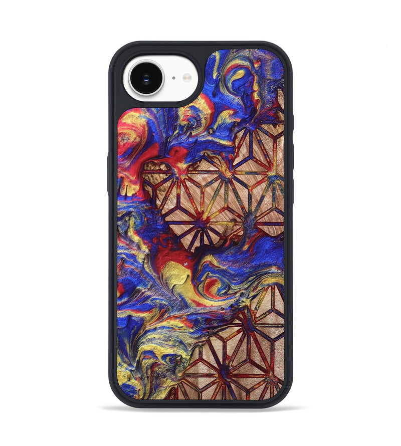 iPhone 16e Wood Phone Case - Davion (Merica, 820467)