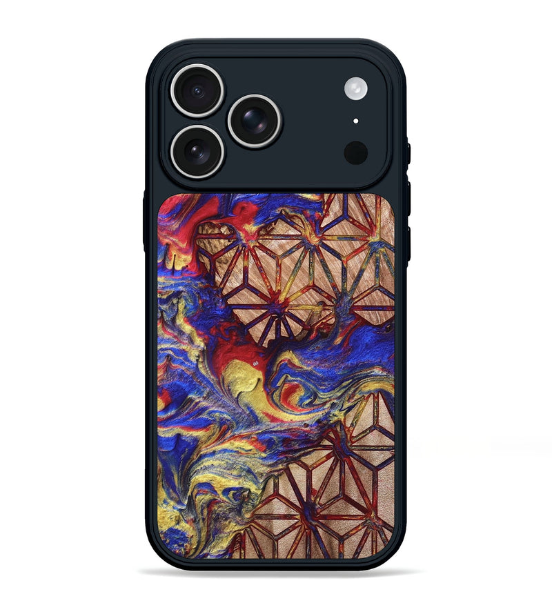 iPhone 17 Pro Max Wood Phone Case - Davion (Merica, 820467)