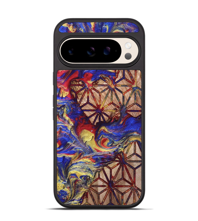 Pixel 10 Pro Wood Phone Case - Davion (Merica, 820467)