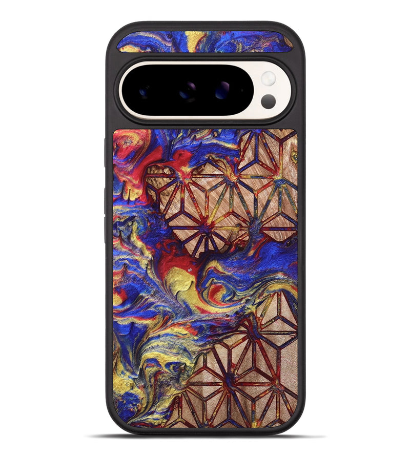 Pixel 10 Pro XL Wood Phone Case - Davion (Merica, 820467)