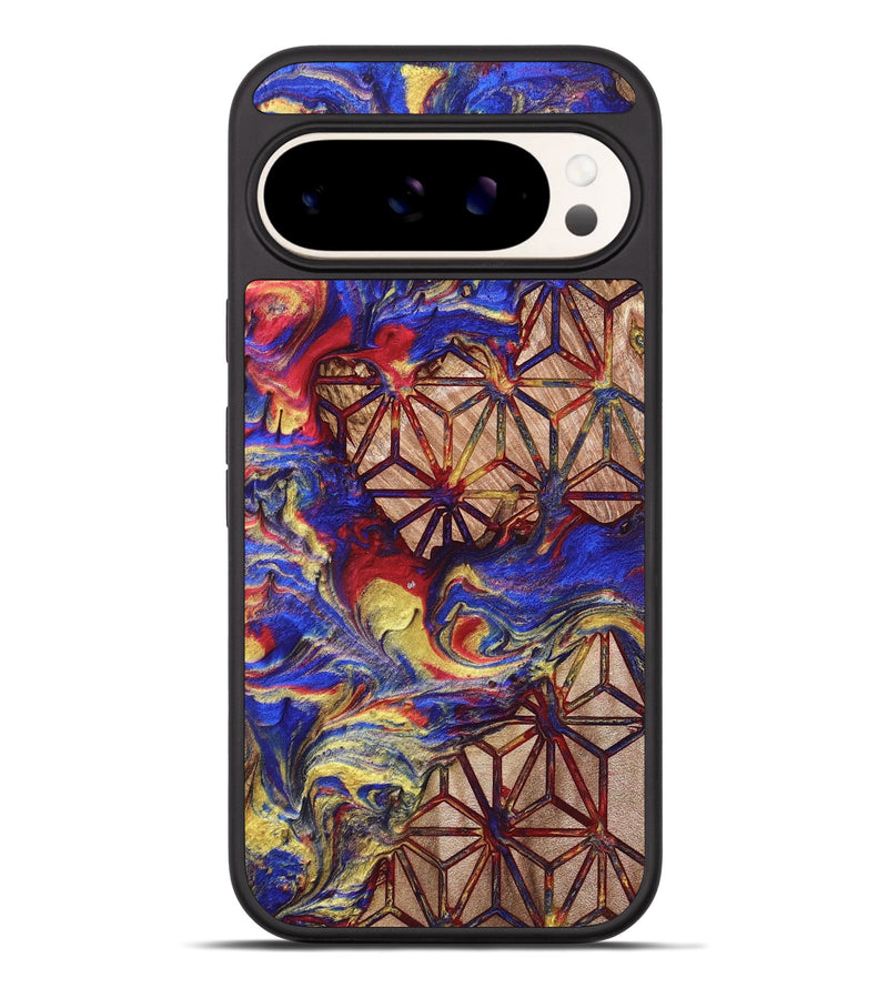 Pixel 9 Pro XL Wood Phone Case - Davion (Merica, 820467)