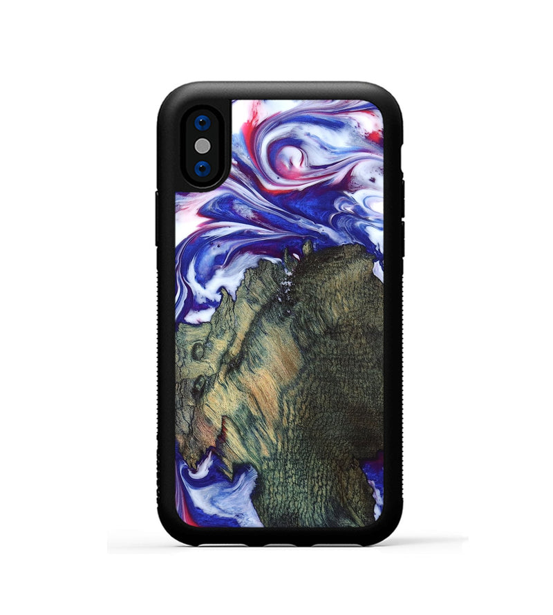 iPhone Xs Wood Phone Case - Osiris (Merica, 820470)