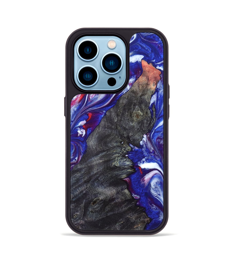 iPhone 14 Pro Wood Phone Case - Webster (Merica, 820473)