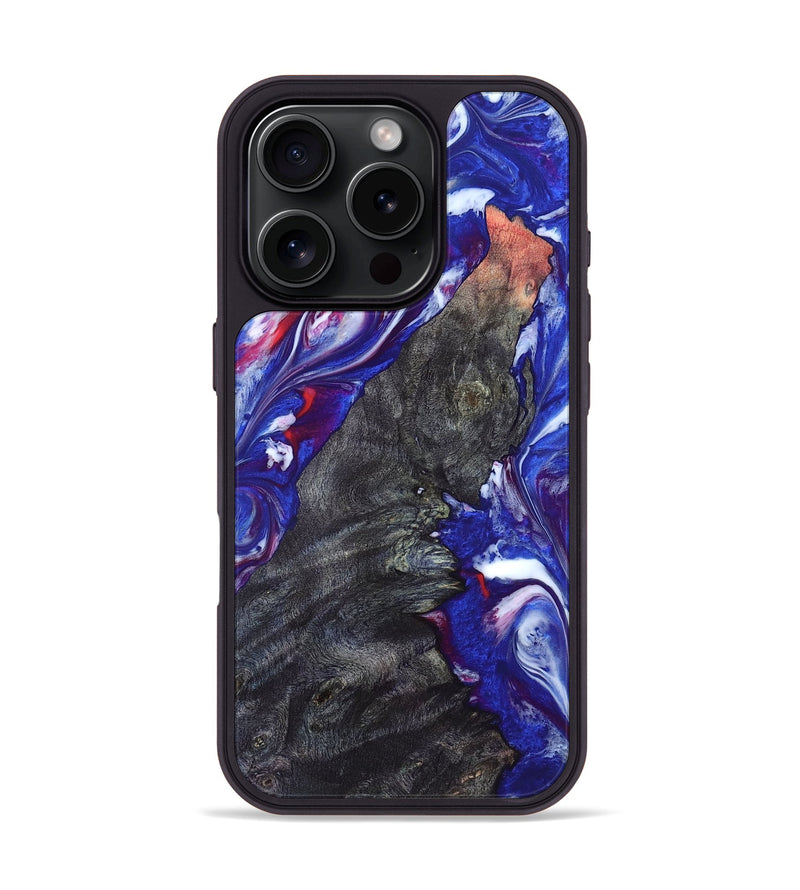 iPhone 16 Pro Wood Phone Case - Webster (Merica, 820473)