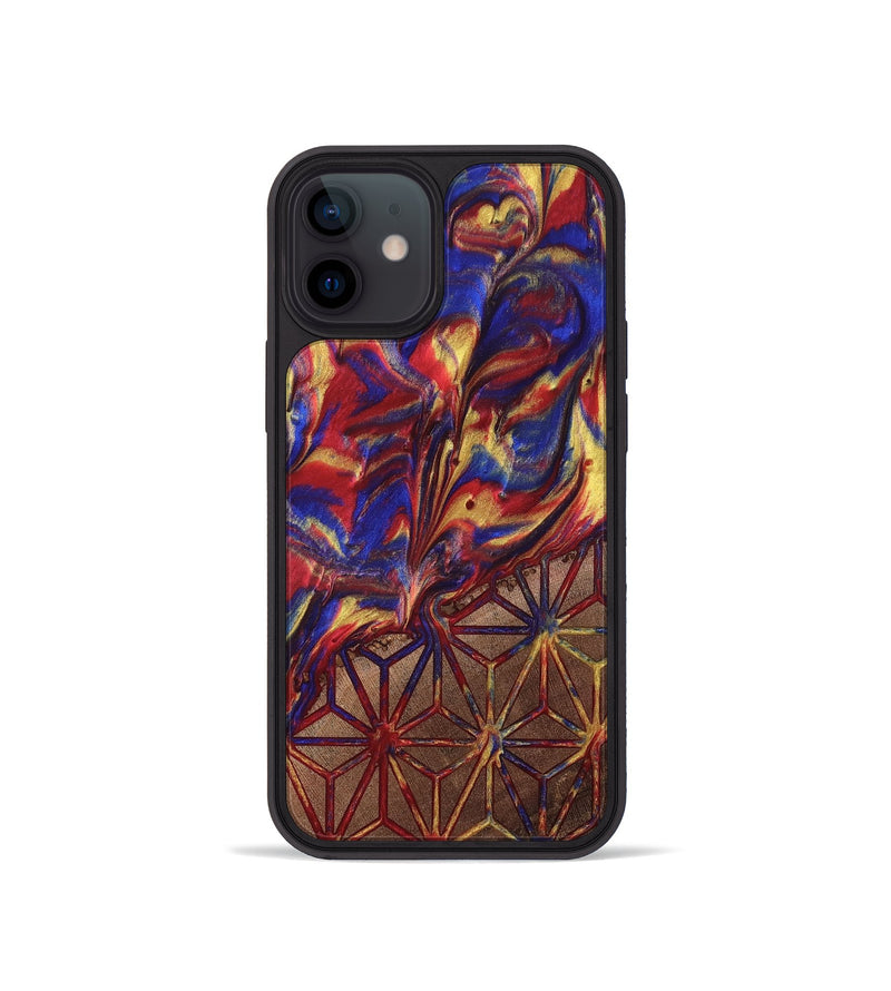iPhone 12 mini Wood Phone Case - Verner (Merica, 820476)