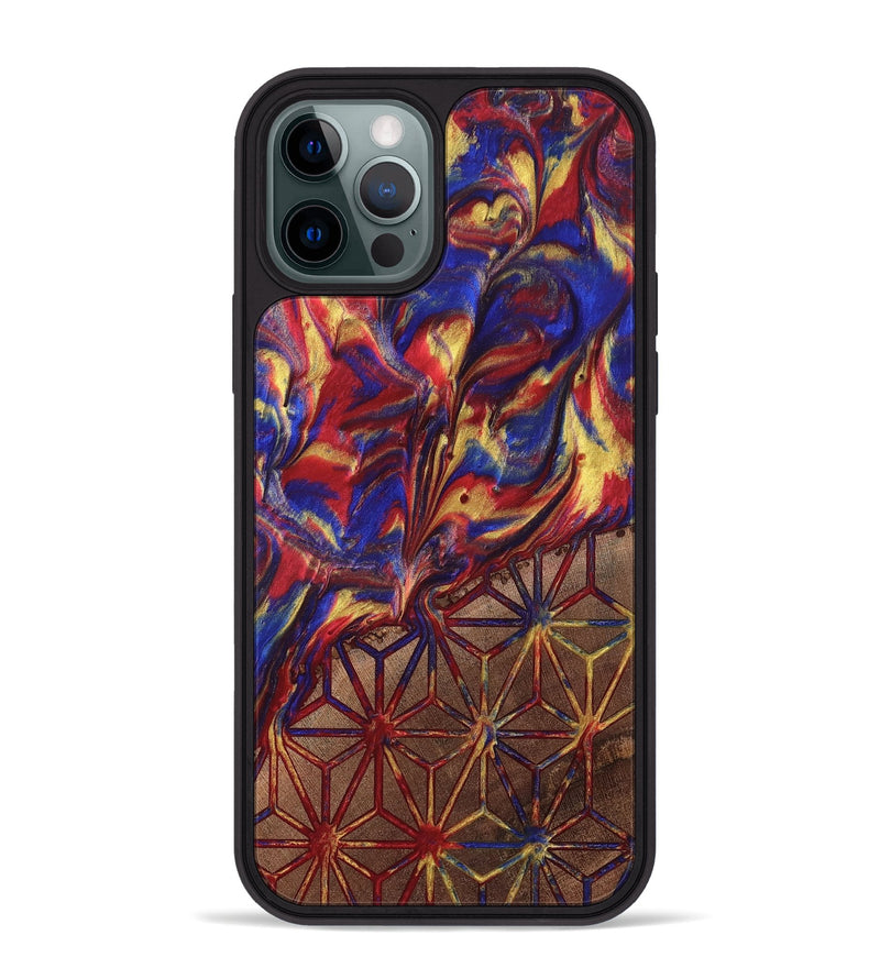 iPhone 12 Pro Max Wood Phone Case - Verner (Merica, 820476)