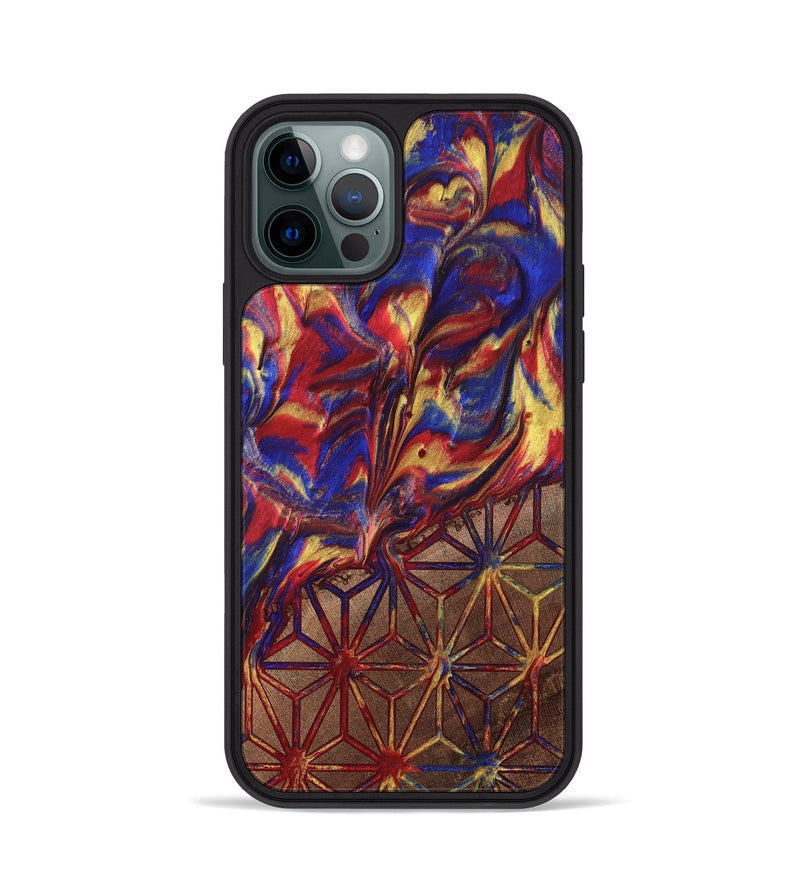 iPhone 12 Pro Wood Phone Case - Verner (Merica, 820476)