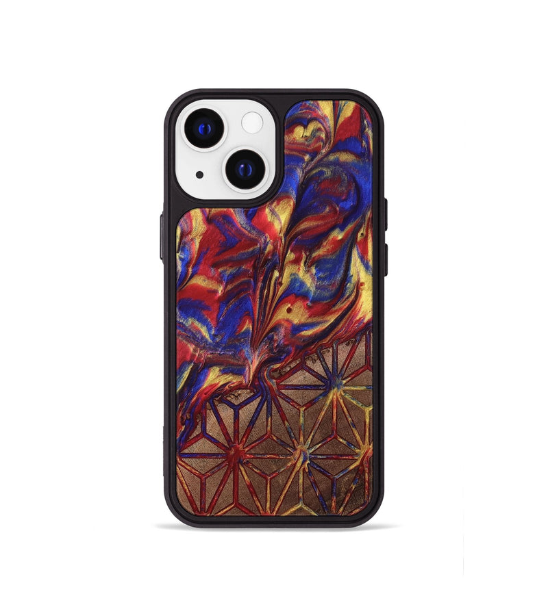 iPhone 13 mini Wood Phone Case - Verner (Merica, 820476)
