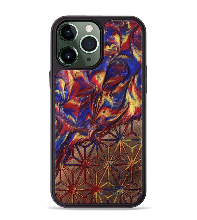 iPhone 13 Pro Max Wood Phone Case - Verner (Merica, 820476)