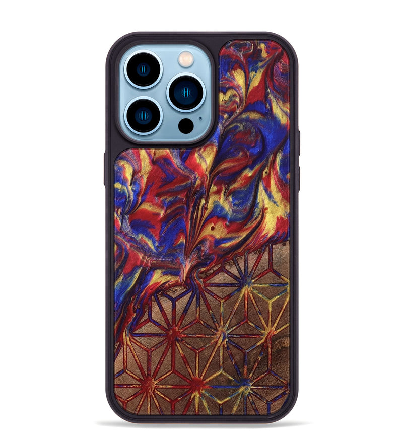 iPhone 14 Pro Max Wood Phone Case - Verner (Merica, 820476)