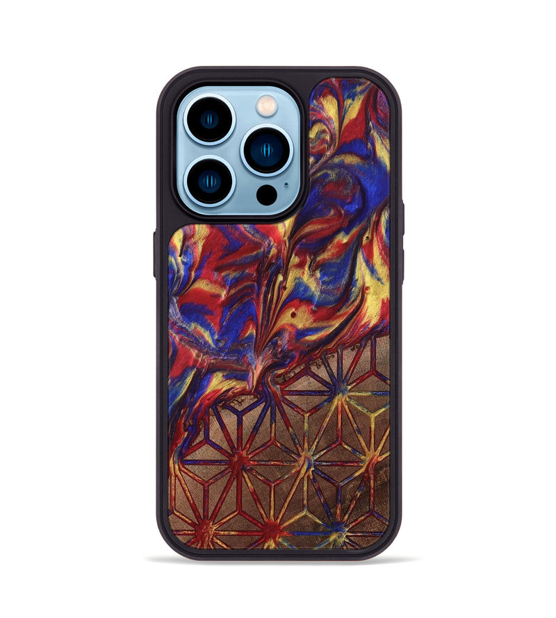 iPhone 14 Pro Wood Phone Case - Verner (Merica, 820476)