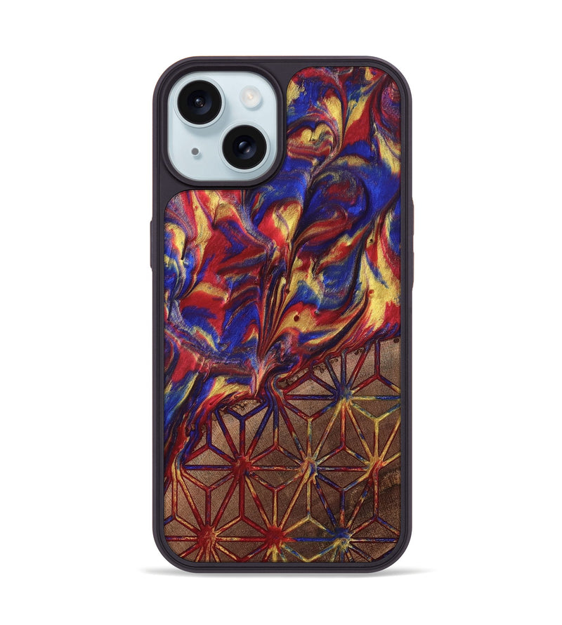 iPhone 15 Wood Phone Case - Verner (Merica, 820476)