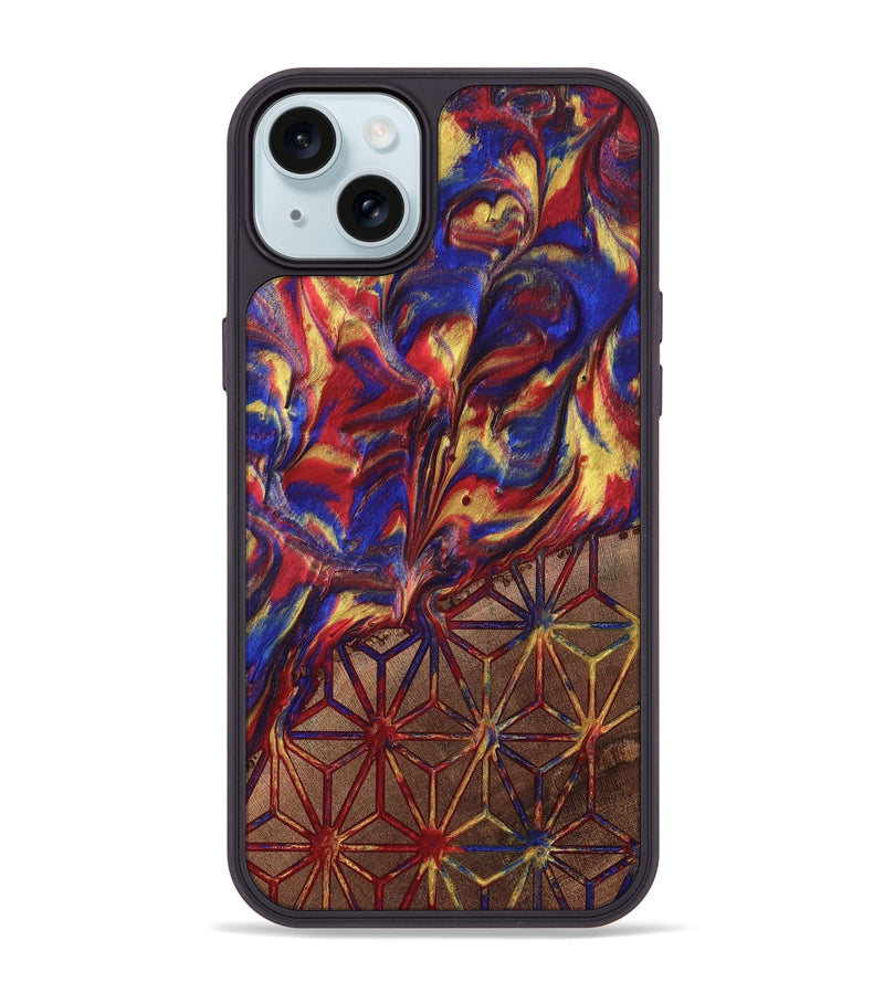 iPhone 15 Plus Wood Phone Case - Verner (Merica, 820476)