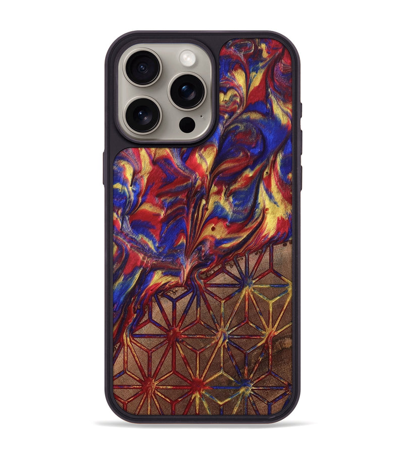 iPhone 15 Pro Max Wood Phone Case - Verner (Merica, 820476)