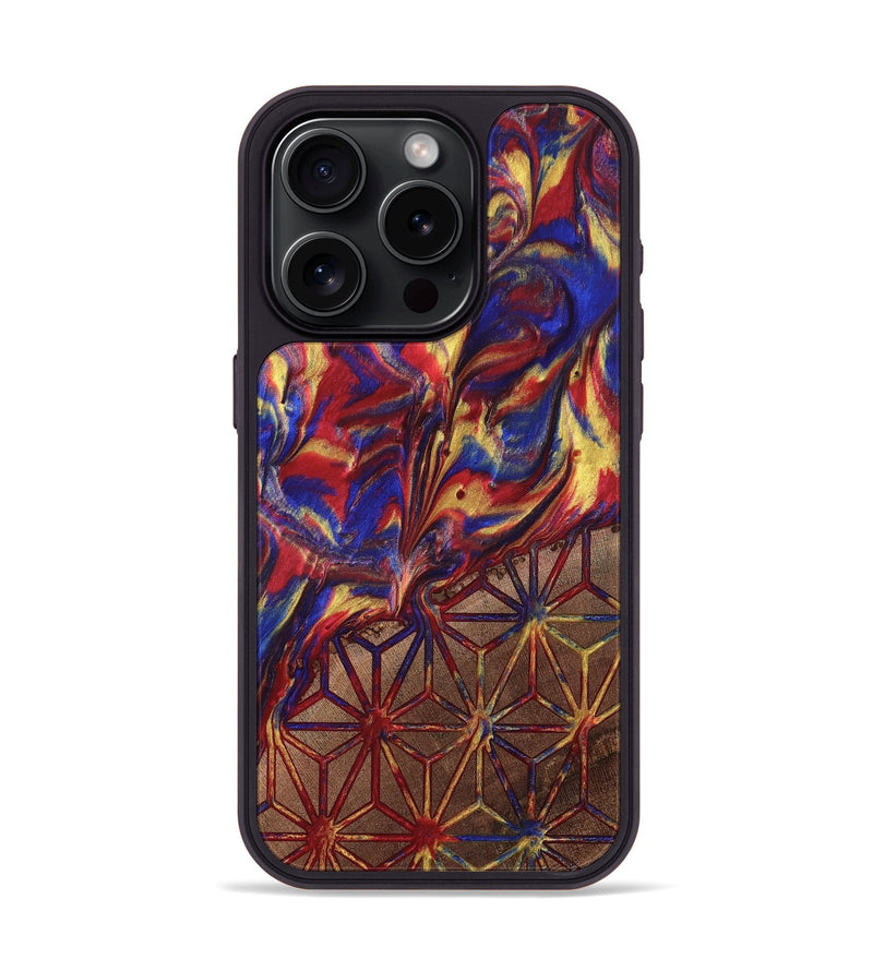 iPhone 15 Pro Wood Phone Case - Verner (Merica, 820476)