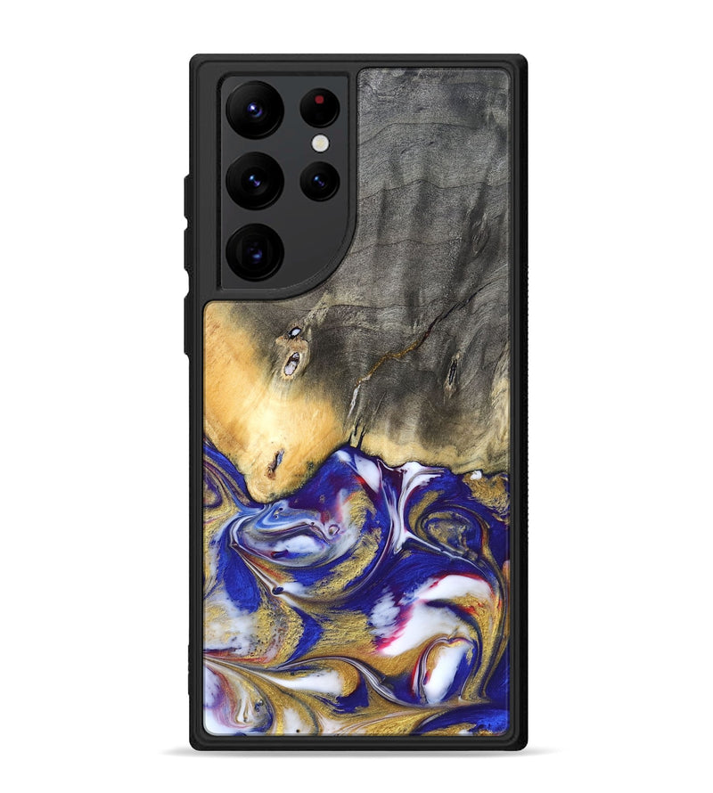 Galaxy S22 Ultra Wood Phone Case - Brinley (Merica, 820478)