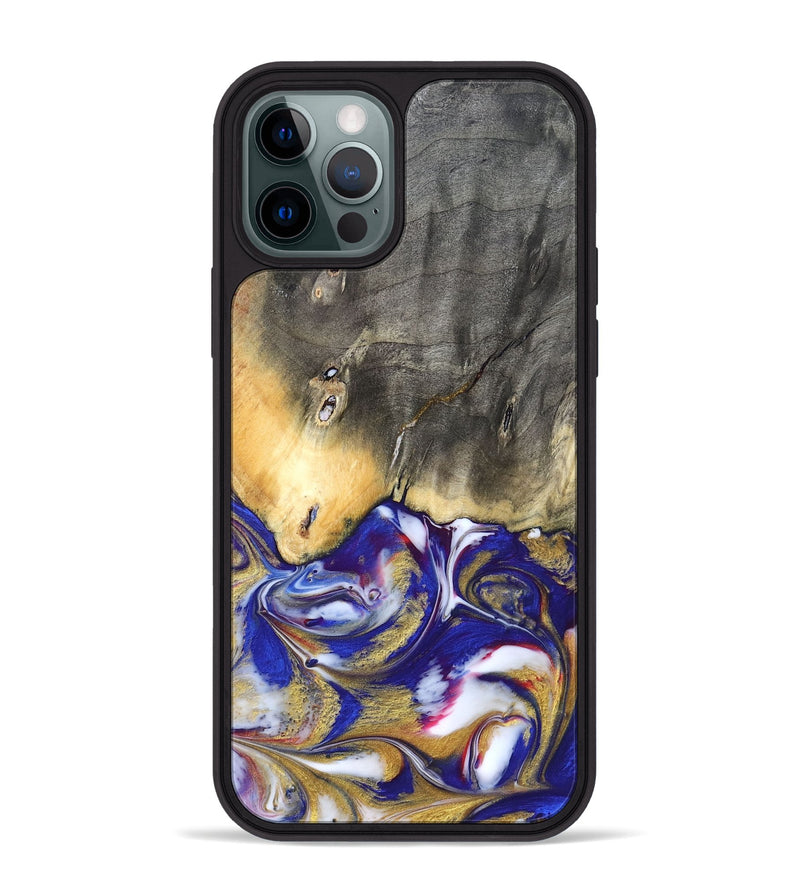 iPhone 12 Pro Max Wood Phone Case - Brinley (Merica, 820478)