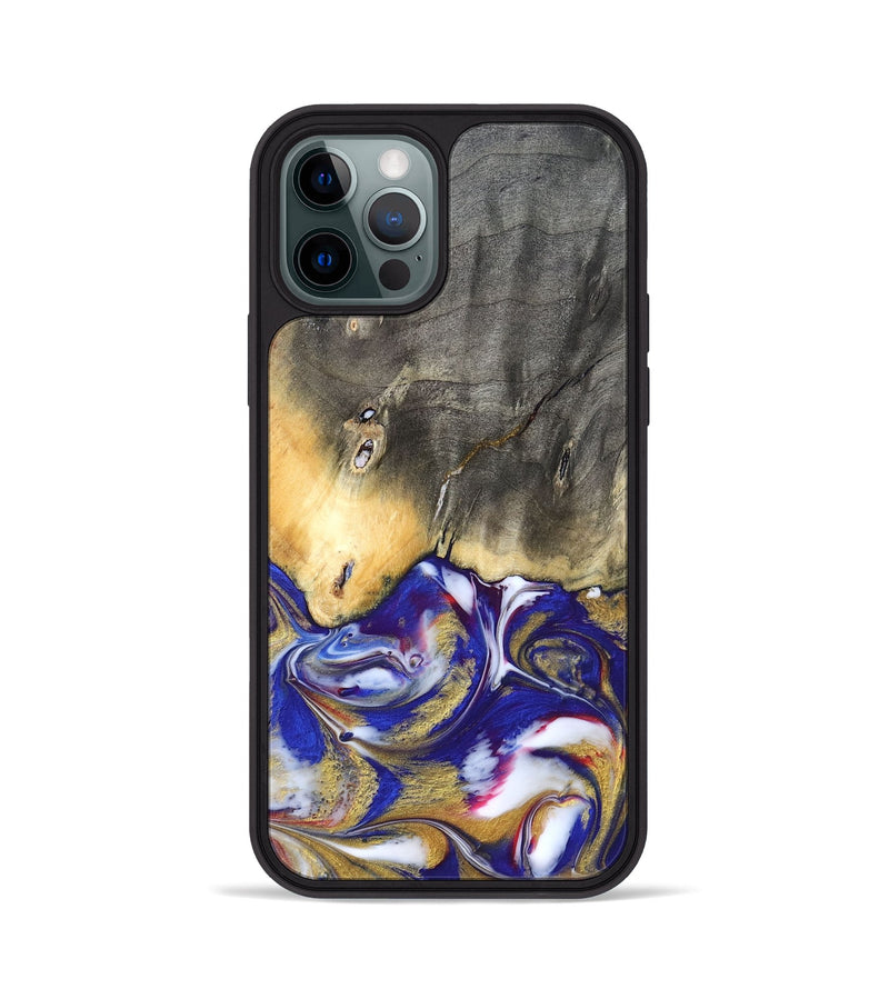 iPhone 12 Pro Wood Phone Case - Brinley (Merica, 820478)