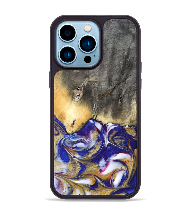 iPhone 14 Pro Max Wood Phone Case - Brinley (Merica, 820478)