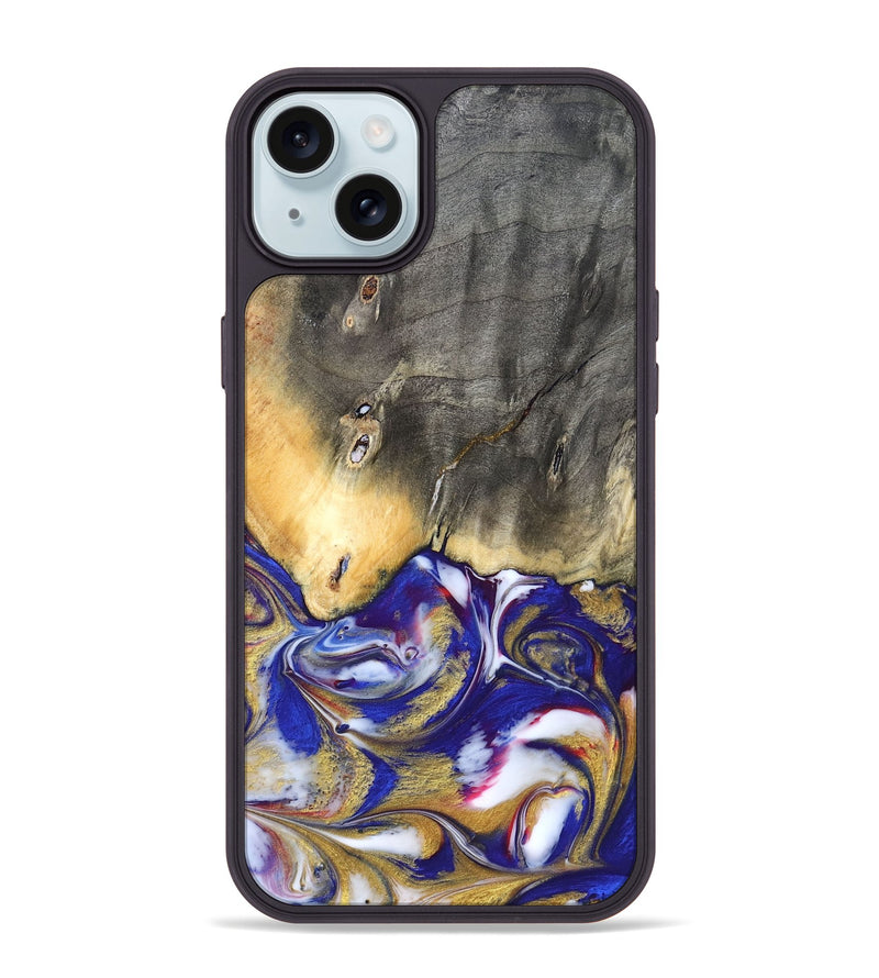 iPhone 15 Plus Wood Phone Case - Brinley (Merica, 820478)